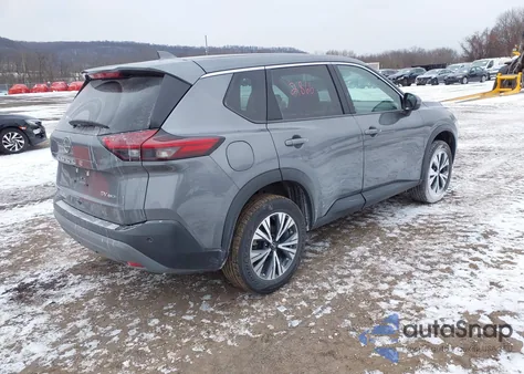 2023 Nissan Rogue Sv Intelligent Awd из США, поврежденный, VIN 5N1BT3BBXPC790766